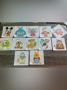 Disney Milestone Stickers